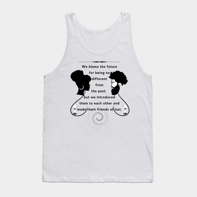 Who To Blame? Tank Top by Tales T-Shirts Tell